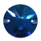 Varrható kő méret: 14mm - CAPRI BLUE (243)